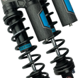 Load image into Gallery viewer, Legend Suspension REVO ARC Piggyback Shocks - Standard - Black - 14" fits 2004+ Harley-Davidson Sportster - Installation View