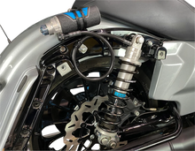 Load image into Gallery viewer, Legend Suspension REVO ARC Remote Reservoir Shocks - Standard - Clear - 13" - Side View