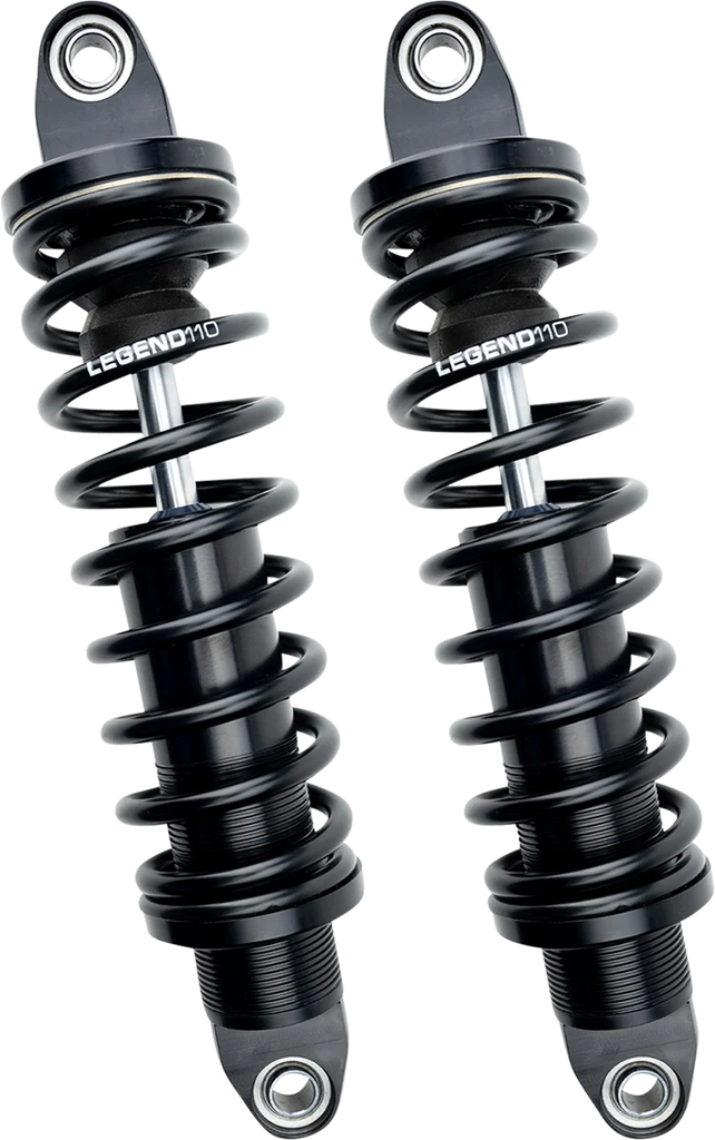 Legend Suspension REVO Coil Suspension - Black - Heavy-Duty - 12" - Back View