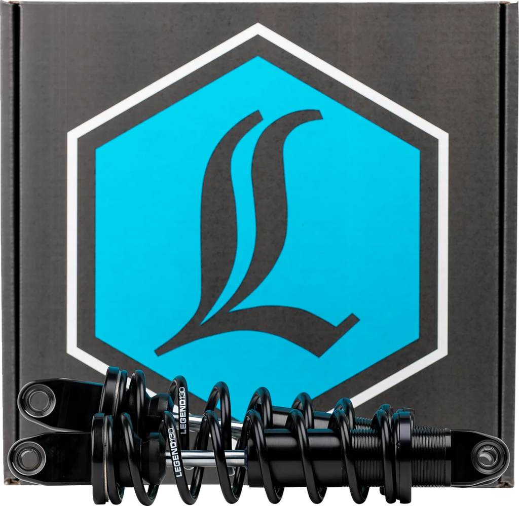 Legend Suspension REVO Heavy-Duty Triglide - Black - 13.6" - Side View