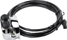 Load image into Gallery viewer, Legend Suspension Switch Assembly - Deutsch Connector - Chrome fits Harley-Davidson FL - Back View