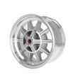 Load image into Gallery viewer, Legendary WheelsLegendary Wheels GT7 - 15x7 - 5x4.5 - 4.25 BS - Machined/Clear CoatLW10-50754C - Back View