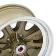 Load image into Gallery viewer, Legendary WheelsLegendary Wheels HB44 - 15x7 - 4x4.5 - 4.25 BS - Gold HazeLW90-50744F - Side View
