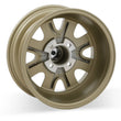 Load image into Gallery viewer, Legendary WheelsLegendary Wheels HB44 - 15x7 - 4x4.5 - 4.25 BS - Gold HazeLW90-50744F - Installation View
