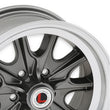Load image into Gallery viewer, Legendary WheelsLegendary Wheels HB45 - 15x7 - 5x4.5 - 4.25 BS - Charcoal/MachinedLW90-50754B - Installation View