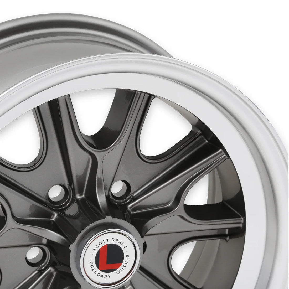 Legendary WheelsLegendary Wheels HB45 - 15x7 - 5x4.5 - 4.25 BS - Charcoal/MachinedLW90-50754B - Installation View