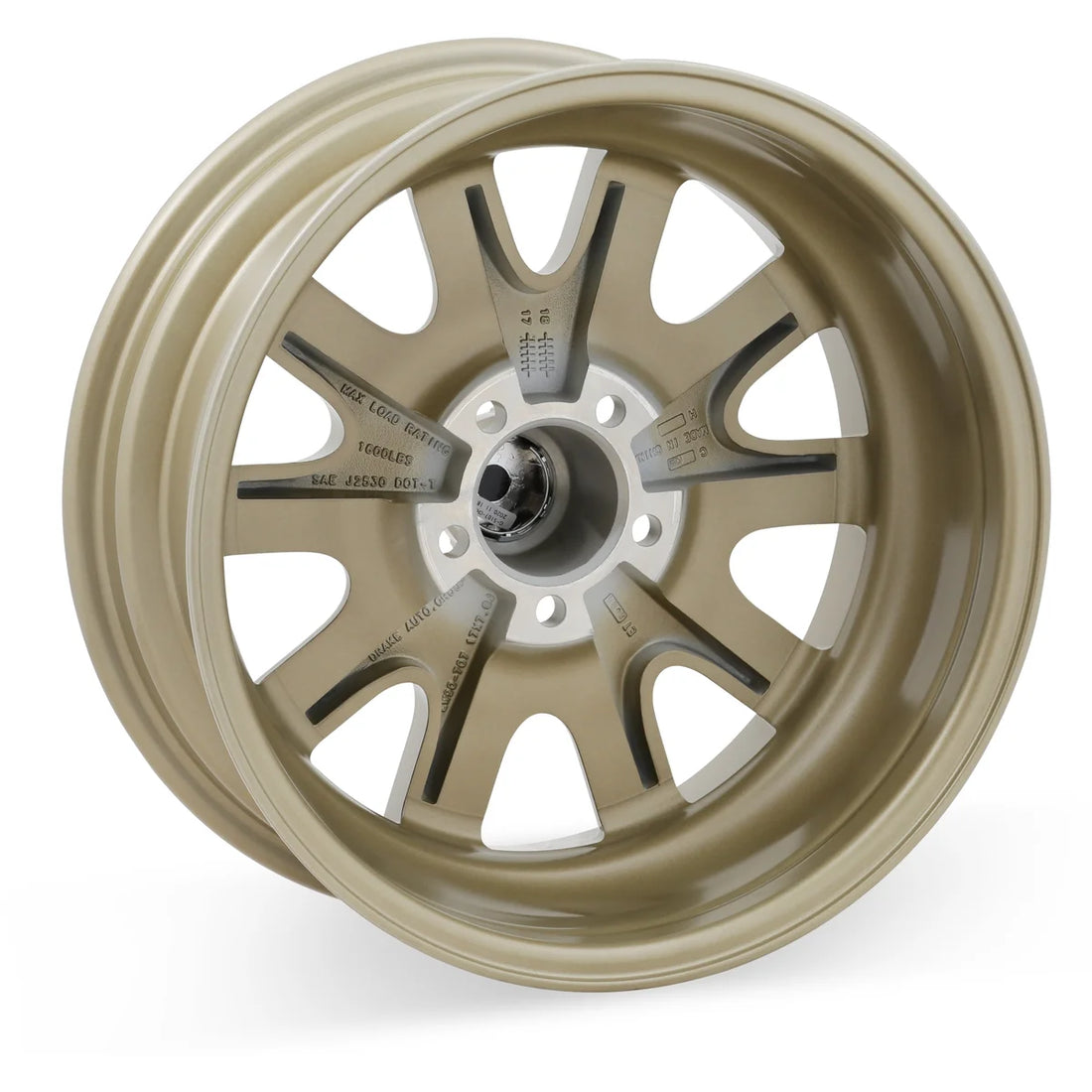 Legendary WheelsLegendary Wheels HB45 - 17x8 - 5x4.5 - 4.75 BS - Gold HazeLW90-70854F - Additional View 5