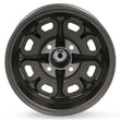 Load image into Gallery viewer, Legendary WheelsLegendary Wheels Magnum 400 - 14x6 - 4x4.5 - 3.75 BS - Charcoal/MachinedLW40-40644B - Back View