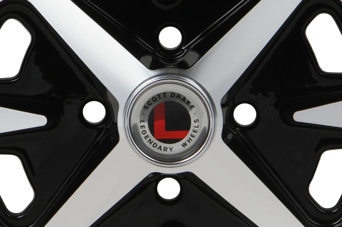 Legendary WheelsLegendary Wheels Magnum 400 - 14x6 - 4x4.5 - 3.75 BS - Gloss Black/MachinedLW40-40644A - Side View