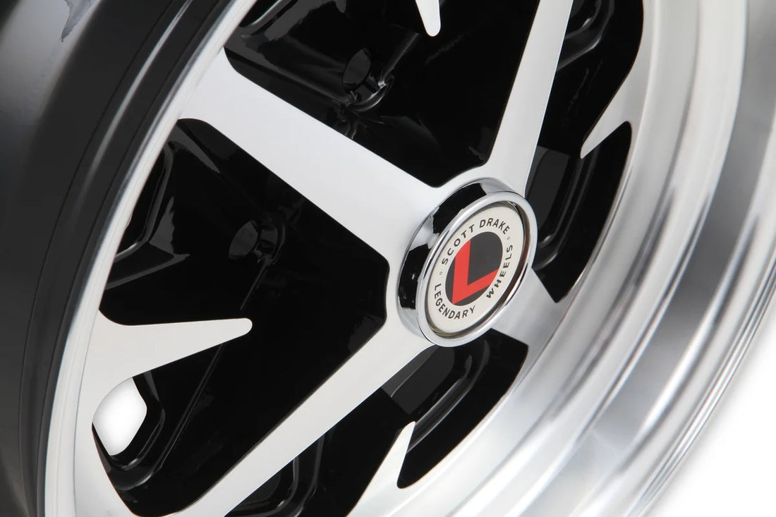 Legendary WheelsLegendary Wheels Magnum 400 - 14x6 - 4x4.5 - 3.75 BS - Gloss Black/MachinedLW40-40644A - Back View