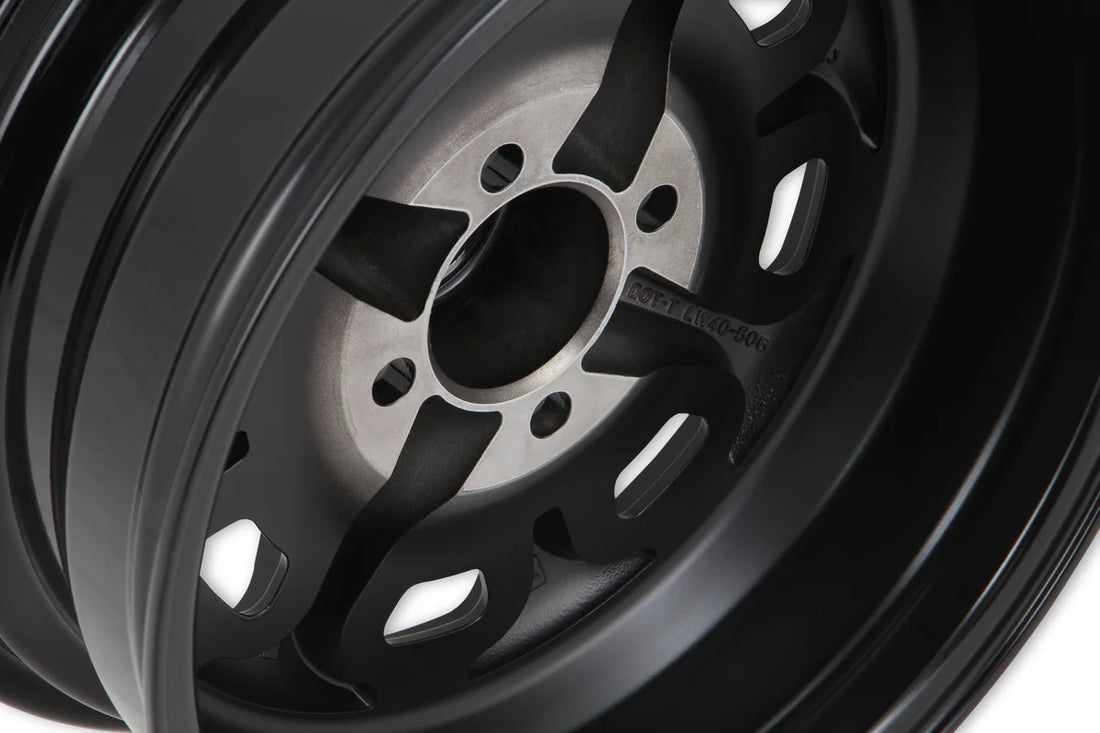 Legendary WheelsLegendary Wheels Magnum 400 - 15x6 - 4x4.25 - 3.75 BS - Gloss Black/MachinedLW40-50642A - Additional View 11