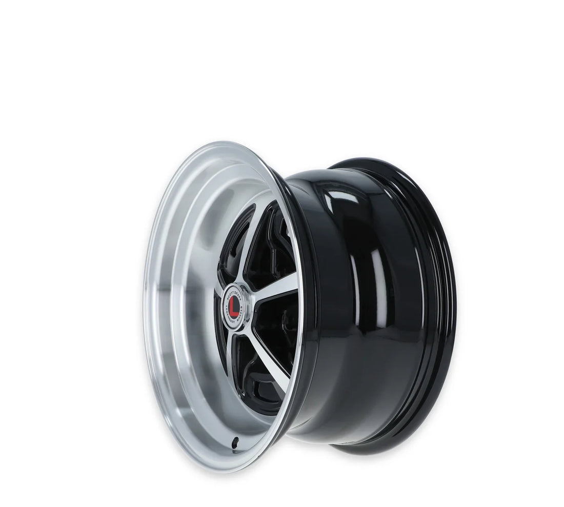 Legendary WheelsLegendary Wheels Magnum 500 - 15x8 - 5x4.5 - 4.75 BS - Gloss Black/MachinedLW50-50854A - Side View