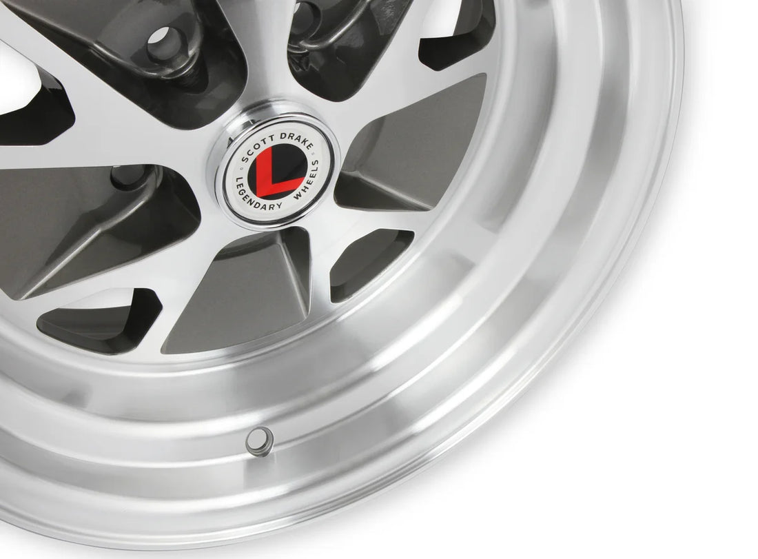 Legendary WheelsLegendary Wheels Styled - 16x8 - 5x4.5 - 4.5 BS - Charcoal/MachinedLW20-60854B - Installation View