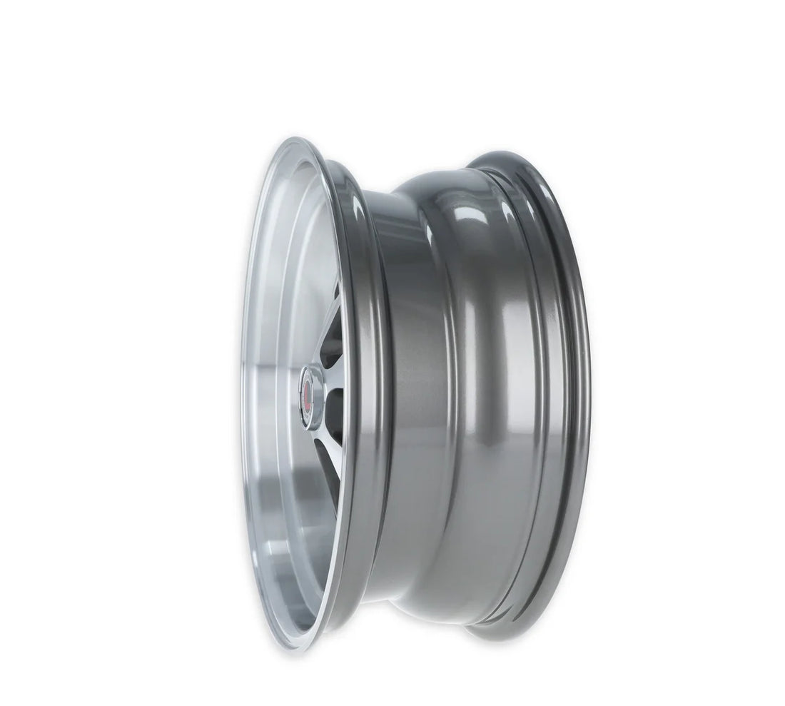 Legendary WheelsLegendary Wheels Styled - 17x7 - 5x4.5 - 4.25 BS - Charcoal/MachinedLW20-70754B - Back View