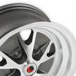 Load image into Gallery viewer, Legendary WheelsLegendary Wheels Styled - 17x8 - 5x4.5 - 4.75 BS - Charcoal/MachinedLW20-70854B - Back View