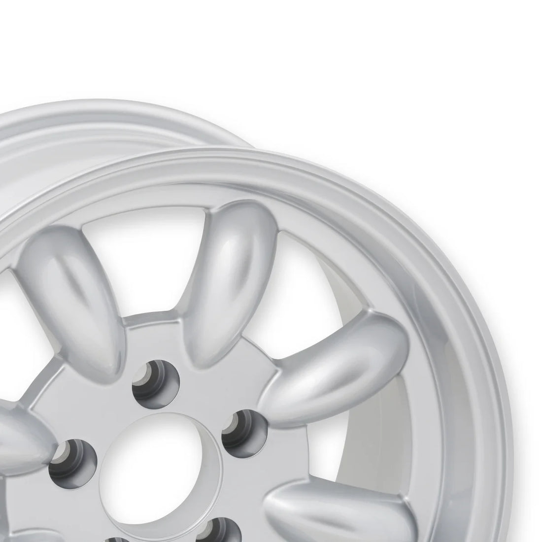 Legendary WheelsLegendary Wheels T/A 8-Spoke - 15x7 - 5x4.5 - 4.25 BS - SilverLW80-50754S - Back View