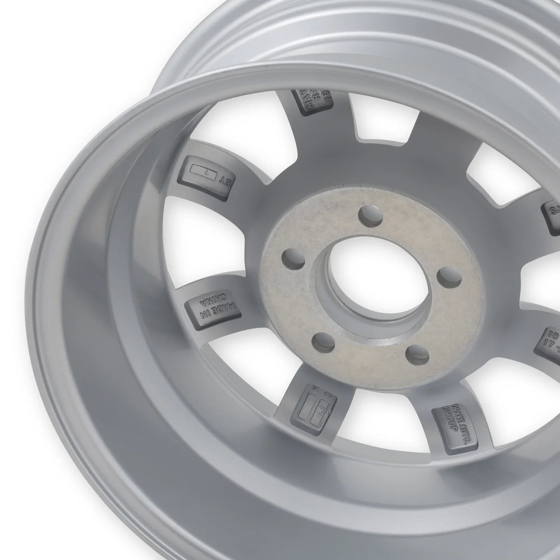 Legendary WheelsLegendary Wheels T/A 8-Spoke - 15x7 - 5x4.5 - 4.25 BS - SilverLW80-50754S - Additional View 5