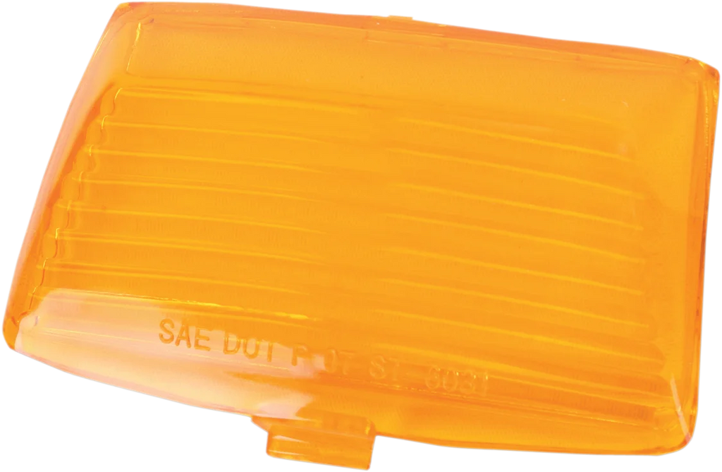 Lens - Front Fender Tip - Amber DragSpecialties F51-0643LA - Main Product View