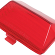 Load image into Gallery viewer, Lens - Rear Fender Tip - Red DragSpecialties F51-0642LR - Main Product View
