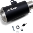 Load image into Gallery viewer, LeoVince 54mm Universal LV-10 Slip-On Muffler - Black Edition 9746BU - Main Product View