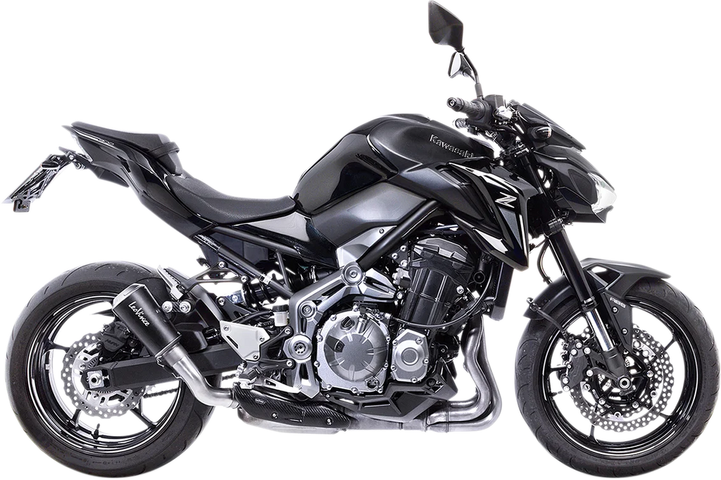 LeoVince Black LV-10 Muffler for Z900 15204B - Main Product View