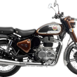 Load image into Gallery viewer, LeoVince Classic Racer Black Edition Slip-On Muffler 15008BU - Side View
