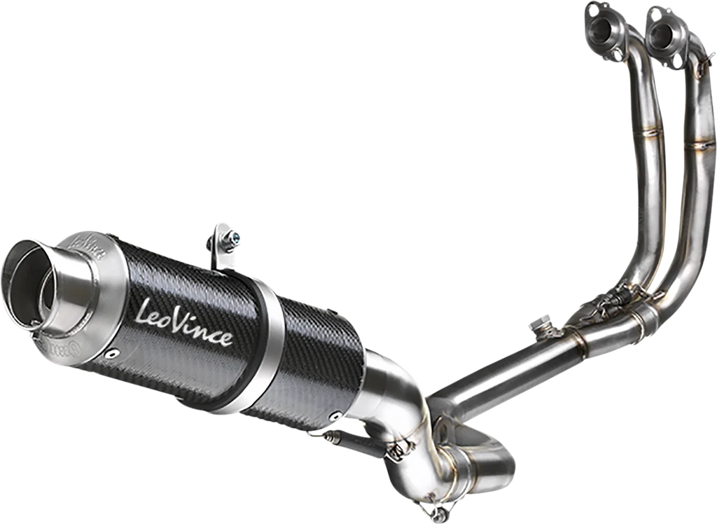 LeoVince GP Corsa Exhaust 3380U - Side View