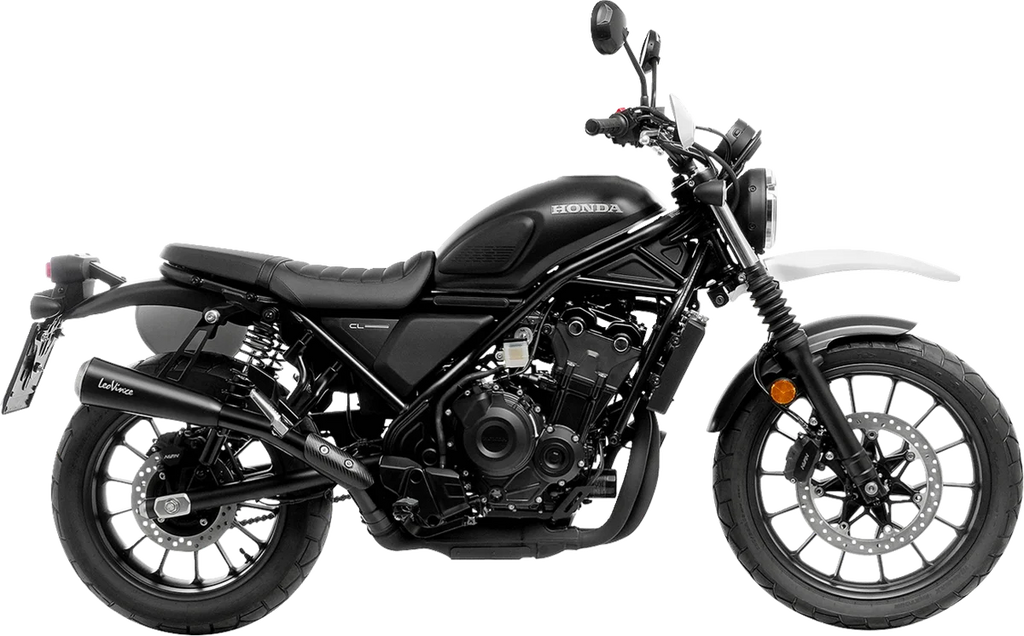 LeoVince GP One Slip-On Muffler 15131FBU - Side View