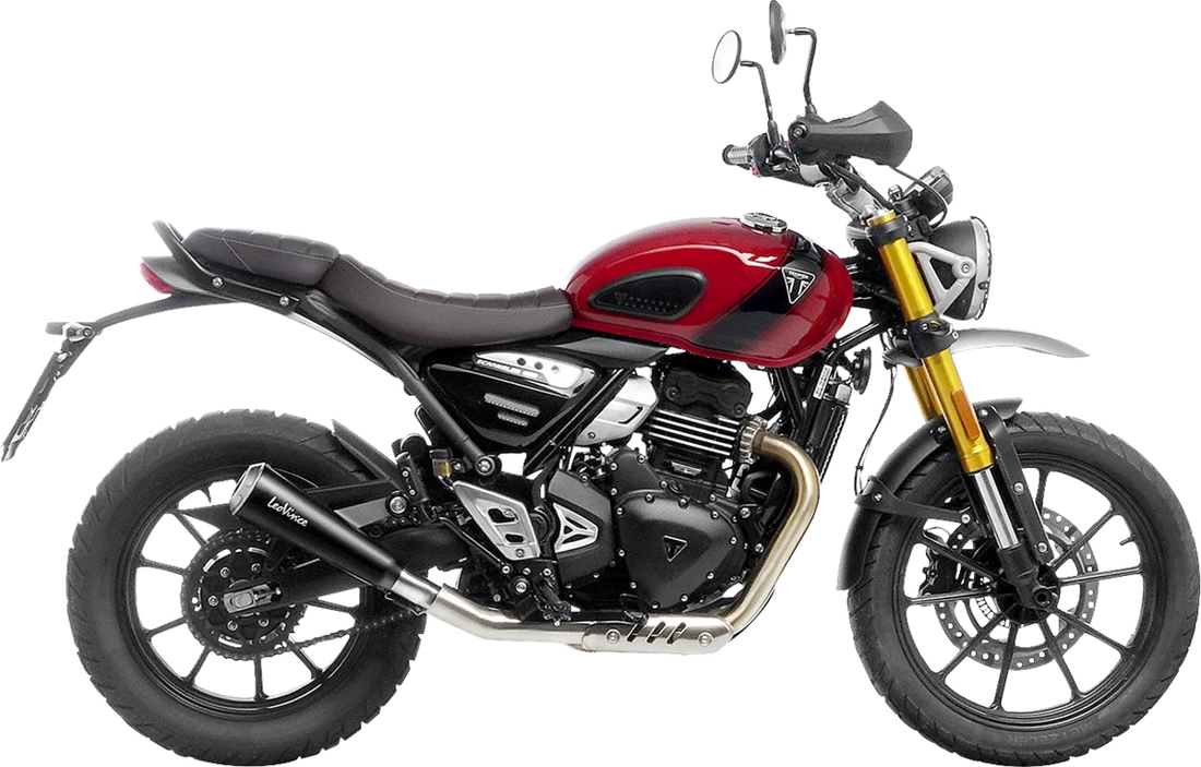 LeoVince GP One Slip-On Muffler - Scrambler/Speed 400 15132U - Side View