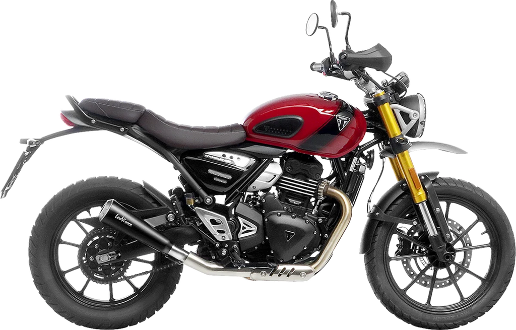 LeoVince GP One Slip-On Muffler - Scrambler/Speed 400 15132U - Side View
