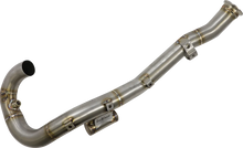 Load image into Gallery viewer, LeoVince Header - Stainless Steel 80023 - Side View