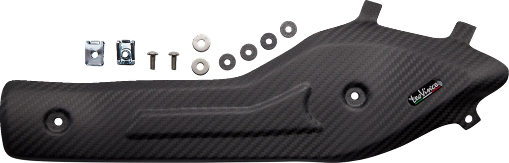 LeoVince Heat Shield - Husky - Carbon Fiber 80026 - Main Product View