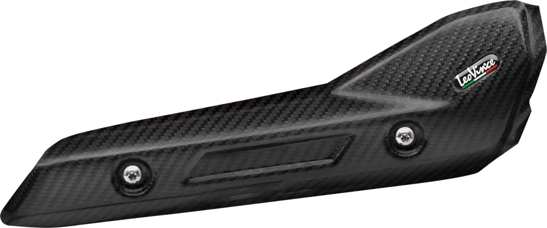 LeoVince Heat Shield - Husky - Carbon Fiber 80026 - Side View
