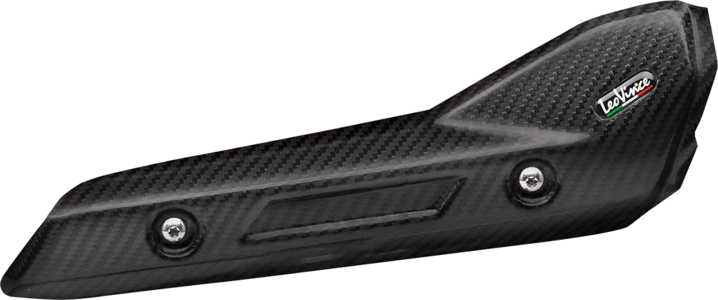 LeoVince Heat Shield - Husky - Carbon Fiber 80026 - Side View