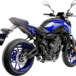 Load image into Gallery viewer, LeoVince LV-10 Black Edition Exhaust System 15264BU - Side View
