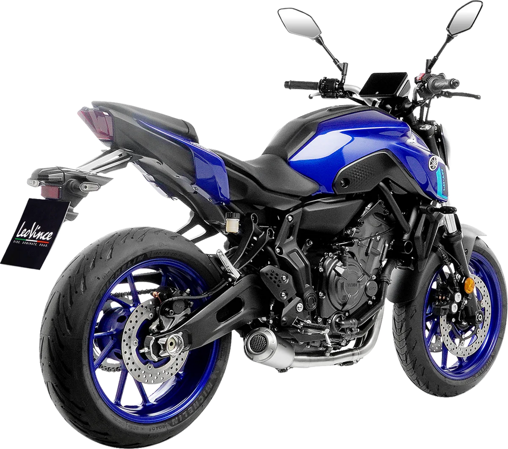 LeoVince LV-10 Exhaust System - Stainless Steel 15264U - Side View