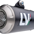 Load image into Gallery viewer, LeoVince LV-10 Muffler 15204C - Side View