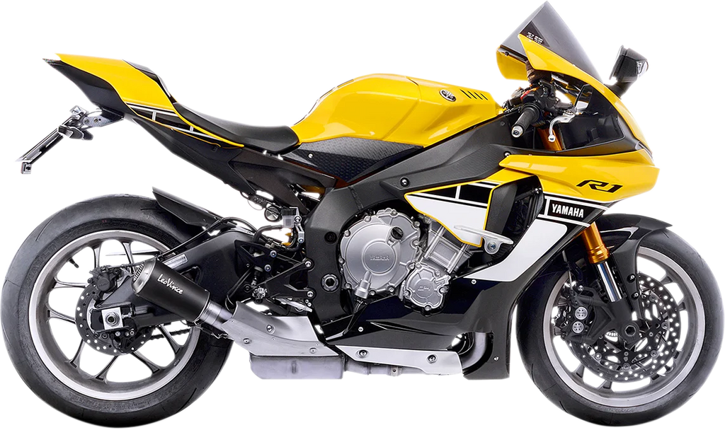 LeoVince LV-10 Muffler - Black 15201BU - Main Product View