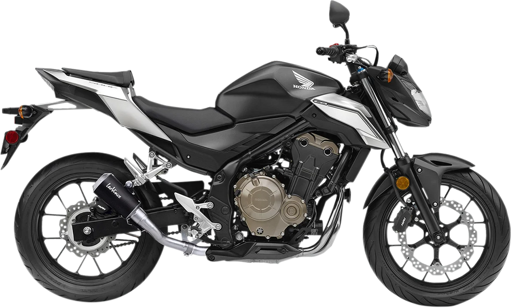 LeoVince LV-10 Muffler - Black 15208BU - Main Product View