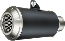 Load image into Gallery viewer, LeoVince LV-10 Muffler - Black 15231BU - Side View