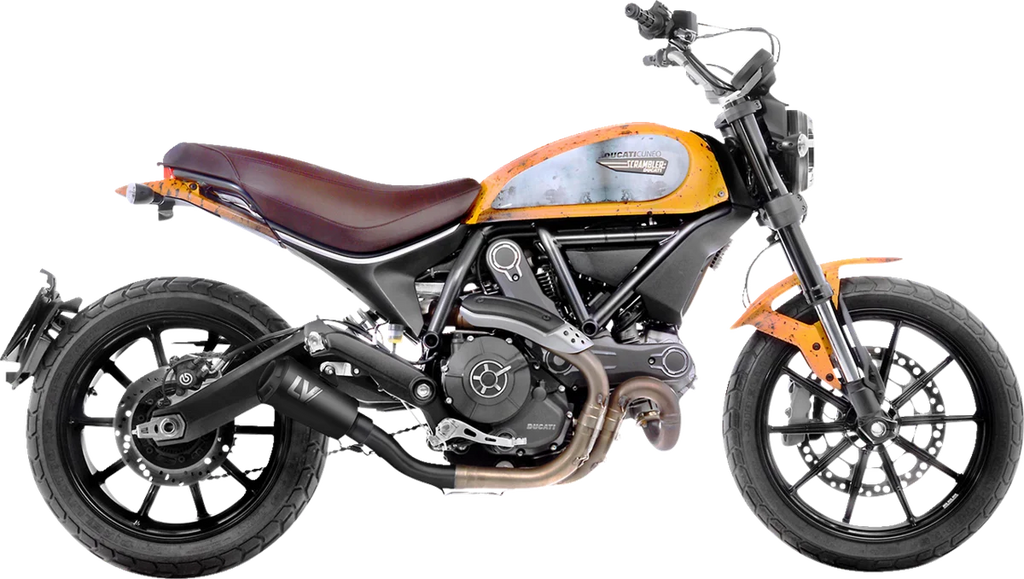 LeoVince LV-10 Slip-On Muffler 15206FBU - Main Product View