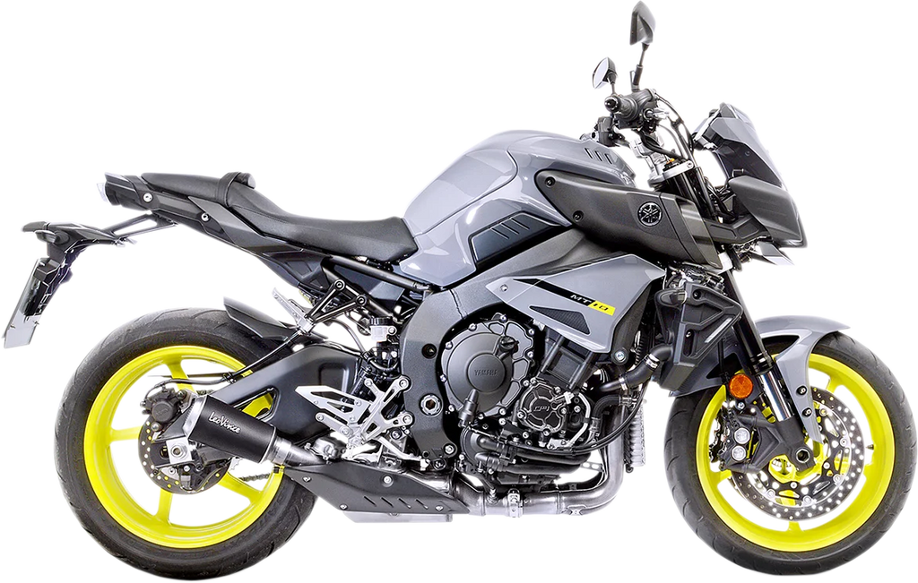 LeoVince LV-10 Slip-On Muffler - Black 15203BU - Main Product View