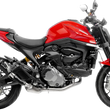 Load image into Gallery viewer, LeoVince LV-10 Slip-On Muffler - Black 15260BU - Main Product View
