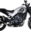 Load image into Gallery viewer, LeoVince LV-10 Slip-On Muffler - Black Edition 15226B - Side View