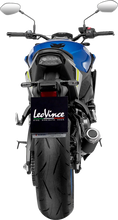 Load image into Gallery viewer, LeoVince LV-10 Slip-On Muffler - Black Edition 15245B - Back View