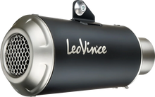 Load image into Gallery viewer, LeoVince LV-10 Slip-On Muffler - Black Edition 15245B - Installation View