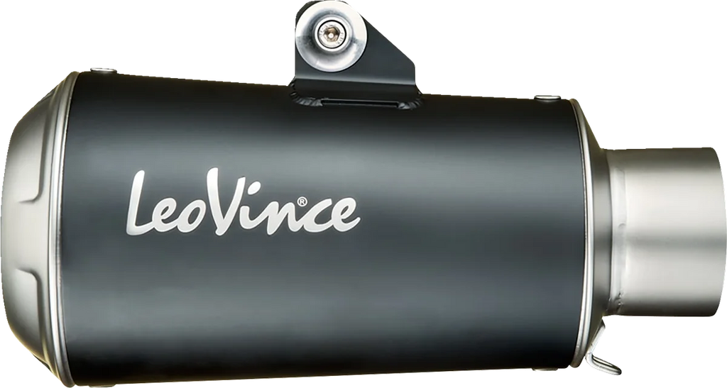 LeoVince LV-10 Slip-On Muffler - Black Edition 15245B - Additional View 5