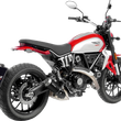 Load image into Gallery viewer, LeoVince LV-10 Slip-On Muffler - Black - Stainless Steel 15266B - Back View