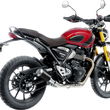 Load image into Gallery viewer, LeoVince LV-10 Slip-On Muffler - Black Stainless Steel - Scrambler/Speed 400 15268BU - Main Product View