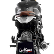 Load image into Gallery viewer, LeoVince LV-10 Slip-On Muffler - Black Stainless Steel 15267BU - Back View